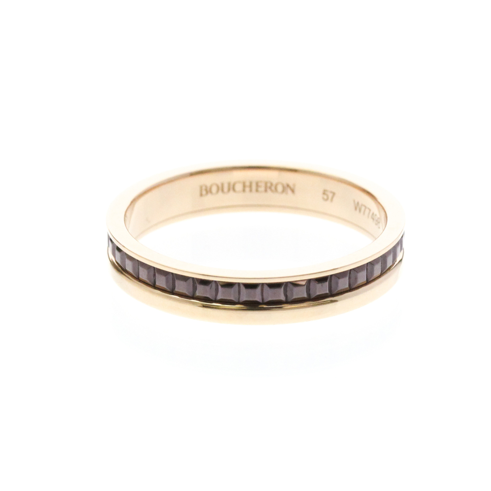 Boucheron Quatre Classic Ring JAL0017557 Pink Gold (18K) Fashion Band Ring Pi...